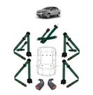 Kit cinto de segurança COMPLETO para FIAT GRAN SIENA + fechos