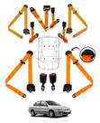 Kit cinto de segurança COMPLETO para FIAT MAREA + fechos