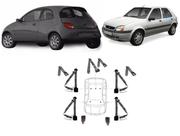 Kit cinto de segurança COMPLETO para FORD FIESTA + fechos