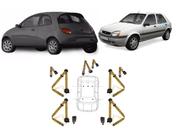 Kit cinto de segurança COMPLETO para FORD FIESTA + fechos