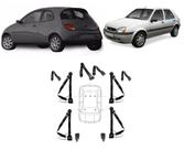 Kit cinto de segurança COMPLETO para FORD FOCUS + fechos
