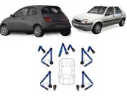 Kit cinto de segurança COMPLETO para FORD KA + fechos
