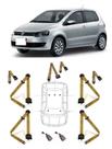 Kit cinto de segurança COMPLETO para VOLKSWAGEN CROSSFOX + fechos Kit cinto de segurança COMPLETO para VOLKSWAGEN CROSSFOX + fechos
