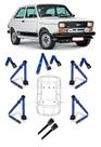 Kit cinto de segurança COMPLETO RETRÁTIL para FIAT FIAT 147 + fechos
