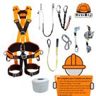 Kit Cinto De Segurança Tipo Paraquedista 5 Pontos Completo Para Trabalho Em Altura.- C.A 47386