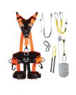 Kit Cinto De Segurança Tipo Paraquedista 7 Pontos Completo Para Trabalho Em Altura.- C.A 47386