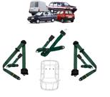 Kit cinto de segurança traseiro de 3 pontos Fiat Uno Kit cinto de segurança traseiro de 3 pontos Fiat Uno