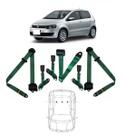 Kit cinto de segurança traseiro de 3 pontos VW Fox Kit cinto de segurança traseiro de 3 pontos VW Fox