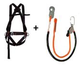 kit Cinto Paraquedista + Talabarte Corda 12mm DG6002DG9200 kit Cinto Paraquedista + Talabarte Corda 12mm DG6002DG9200