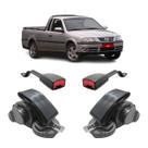 Kit Cinto Segurança Preto Volkswagen Saveiro 3 Pontos Haste