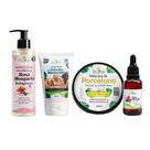 Kit Clareador Facial BioIlha Tratamento Natural para Clareamento de Manchas e Melasma