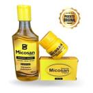 Kit Clareador Micosan - Sabonete Líquido, Pomada Clareadora e Sabonete em Barra