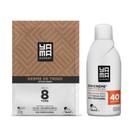 Kit Clareador Pó Descolorante Germe de Trigo 20g + Água Oxigenada Cremosa Yamá 40Vol 60ml Kit Clareador Pó Descolorante Germe de Trigo 20g + Água Oxigenada Cremosa Yamá 40Vol 60ml