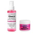 Kit Clareador Rosa Mosqueta Tônico + Pomada Tratamento Anti-Manchas, Melasma e Uniformização da