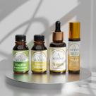 Kit Clareza Mental de Óleos Essenciais, Vegetais e Blend Accenti