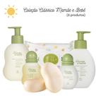 Kit Clássico Colonia Shampoo Condicionador Sabonete Oleo e Lenço (6 itens)