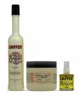 Kit Cliente Argan (3un) Coiffer Com Shampoo, Shampote e óleo de Argan