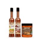 Kit Cliente Camafeu de Nozes Coiffer (3 Unidades) Para Cabelos Danificados