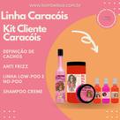 kit cliente caracois crespos coiffer 6 unidades