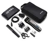 Kit Clipper Andis 24440 Select Cut de 5 velocidades com 10 unidades pretas