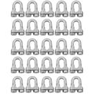 Kit Clips Grampo Para Cabo de Aço 5/16" 1,0004 (Com 25 unidades) - Nord Kit Clips Grampo Para Cabo de Aço 5/16" 1,0004 (Com 25 unidades) - Nord