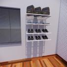 Kit Closet Aramado 0,90 x 1,00 mt Parede Sapateira Branco 20x20 Kit Closet Aramado 0,90 x 1,00 mt Parede Sapateira Branco 20x20