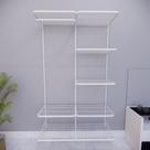 Kit Closet Aramado 1,20 x 2,00 mt Cab./Prat. Branco 20x20