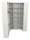 Kit Closet Armário Colmeia Cabideiro M73 (expositor,roupa)