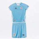 Kit Clube Santos III 20/21 Umbro Infantil Tamanho:1ACor:Azul+BrancoGênero:Unissex