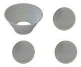 Kit Coador Com Tela 17Cm Nylon Er R.703 + 2 Telas Reserva