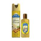 Kit Coala 1 Odorizante de Ambiente Aerossol 400ml, 1 Limpador Perfumado Concentrado 120ml Ameixa Dourada