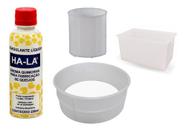 Kit Coalho 200Ml Forma Canastra 1Kg Frescal E Mussarela 500G