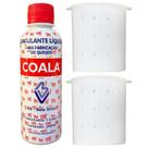 Kit Coalho Coagulante Coala 200ml + 2 Formas Queijo Minas Frescal 500g Kit Coalho Coagulante Coala 200ml + 2 Formas Queijo Minas Frescal 500g