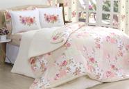 Kit Coberdrom Micropercal E Sherpa Patchwork 03 Pçs