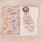 Kit Cobertor com Naninha para Bebe com Caixa Presente