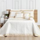 Kit Cobre Leito Casal Luxo 6 Peças Percal 200 Fios Bordado Kit Cobre Leito Casal Luxo 6 Peças Percal 200 Fios Bordado