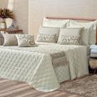 Kit Cobre Leito Casal Queen Turin 14 Peça Completo Premium Kit Cobre Leito Casal Queen Turin 14 Peça Completo Premium