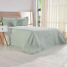Kit Cobre Leito Casal Ultra Lisse Lisa New 210x230cm Verde Menta