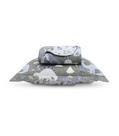 Kit Cobre Leito Casual Kids Solteiro Appel Cinza