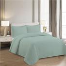 Kit Cobre Leito Colcha Anarruga Nuvem 3 Peças Casal 220x240cm Verde Sonhare Kit Cobre Leito Colcha Anarruga Nuvem 3 Peças Casal 220x240cm Verde Sonhare