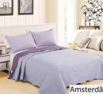 Kit Cobre Leito Colcha Casal Patchwork Ultrasonic 3 Peças - Amsterdã - Sultan Kit Cobre Leito Colcha Casal Patchwork Ultrasonic 3 Peças - Amsterdã - Sultan