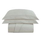Kit Cobre Leito Colcha Charlote Casal 3 Peças Dupla Face Liso Classic - Palha - 100% Poliéster