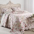 Kit Cobre Leito Colcha Daily Queen 3 Peças Dupla Face Estampado Floral Floral 11 100% Poliéster