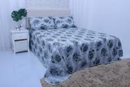 Kit Cobre Leito Colcha Para Cama Casal Queen 3 Pçs Com Viés