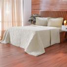 Kit Cobre Leito Colcha Queen Com 2 Porta Travesseiro Essence