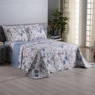 Kit Cobre Leito Colcha Solteiro Casal Queen King Dupla Face Casa Dona