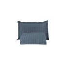 Kit Cobre Leito Colcha Unique Solteiro 2 Peças Matelado Percal 300 Fios - Azul