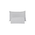 Kit Cobre Leito Colcha Unique Solteiro 2 Peças Matelado Percal 300 Fios - Branco