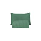 Kit Cobre Leito Colcha Unique Solteiro 2 Peças Matelado Percal 300 Fios - Verde - 100% Poliéster Kit Cobre Leito Colcha Unique Solteiro 2 Peças Matelado Percal 300 Fios - Verde - 100% Poliéster