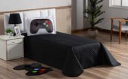 Kit Cobre Leito controle game Solteiro com 2 Peças